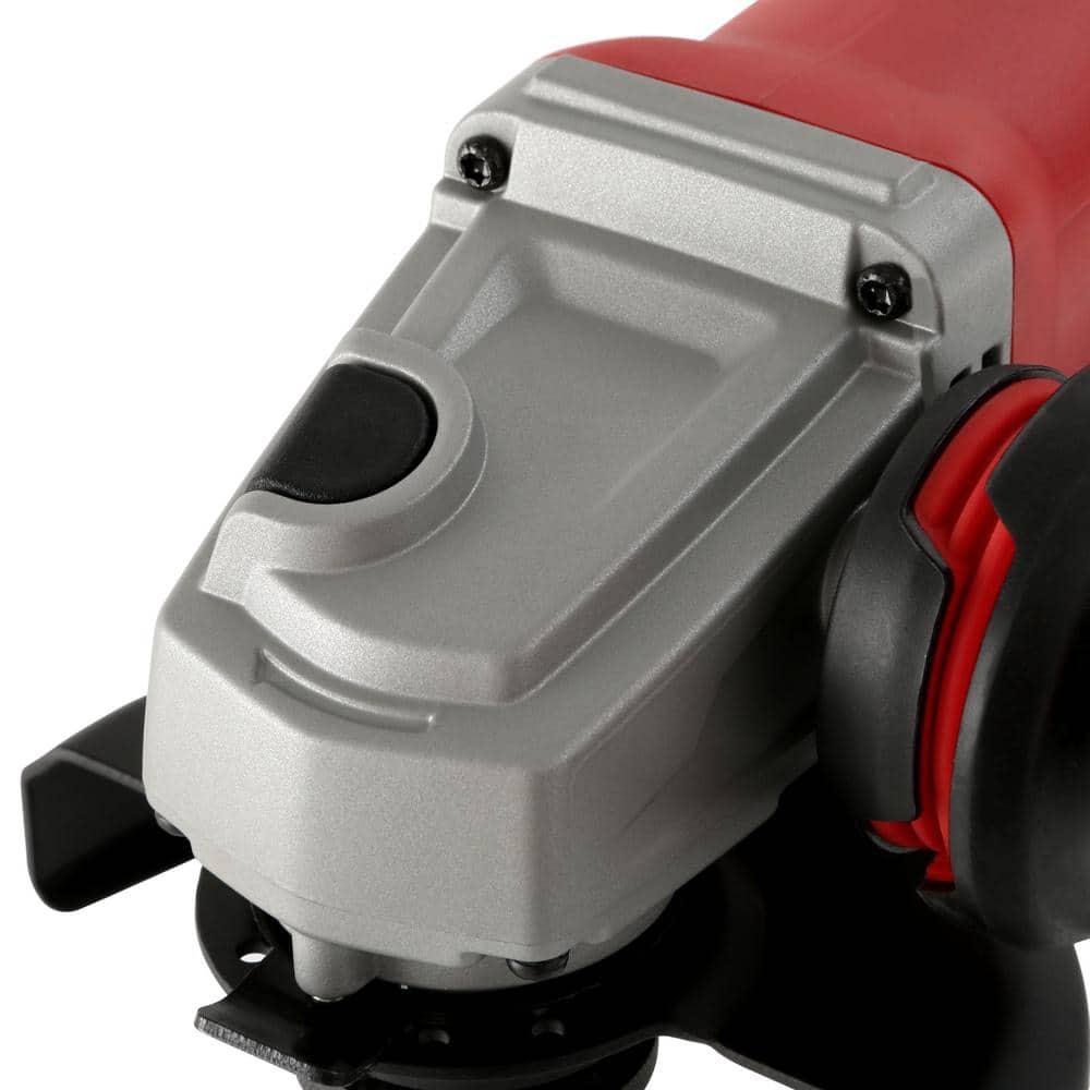 Milwaukee 6117-30 13 Amp 5" Small Angle Grinder Paddle, Lock-On