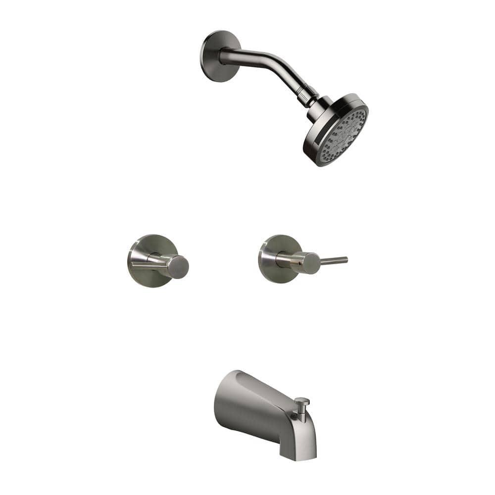 Eastport II Two-Handle Tub and Shower Faucet