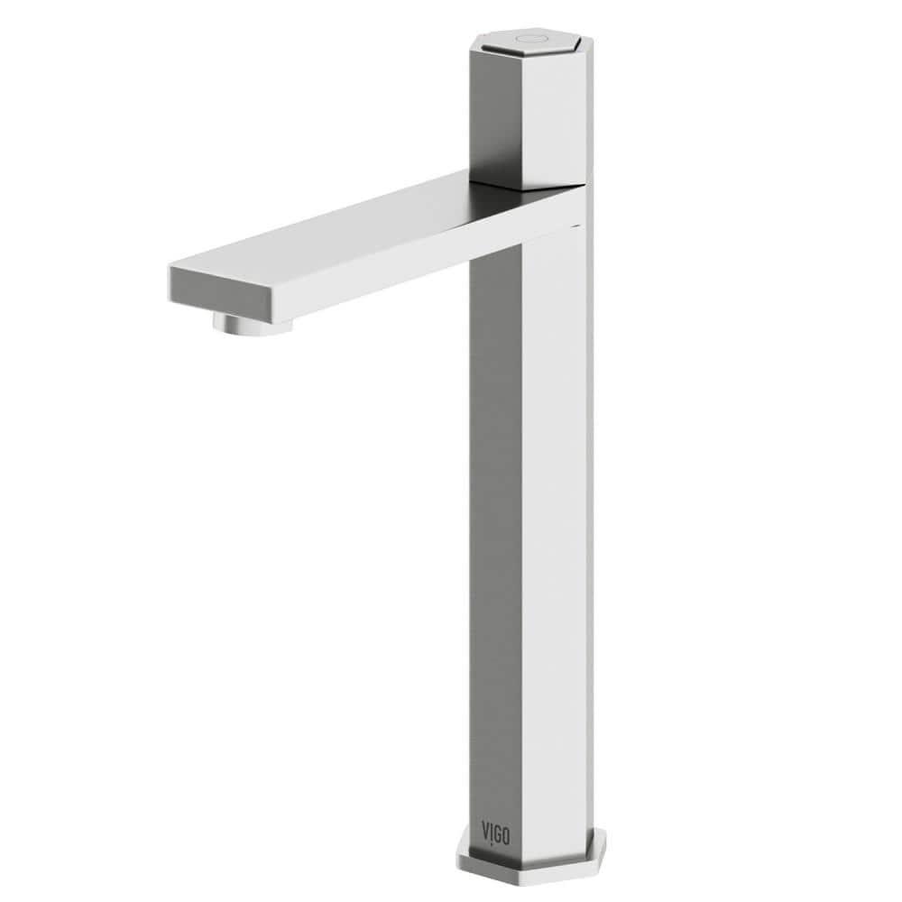 Nova 10" H Single Handle Vessel Sink Bathroom Faucet