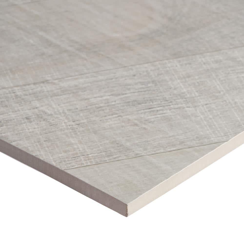 Chevron 24 in. x 48 in. Matte Porcelain Floor and Wall Tile (15.49 Sq. Ft. / Case)