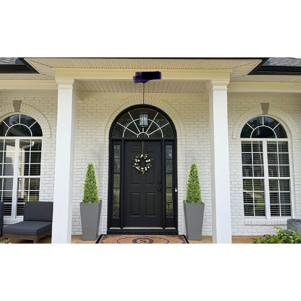 4ft Artificial Boxwood Topiary Trees, Set of 2 – UV Resistant Faux Evergreen Shrubs and Bushes for Outdoor Planters, Realistic Fake Plants for Front Porch Outside Patio Yard, 4 Foot Tall