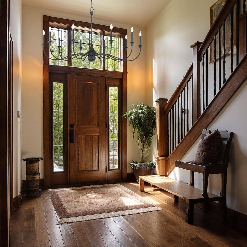 8 Light Chandelier-31.25 Inches Tall And 48 Inches Wide     -Traditional Installation Minka Lavery 6258-076