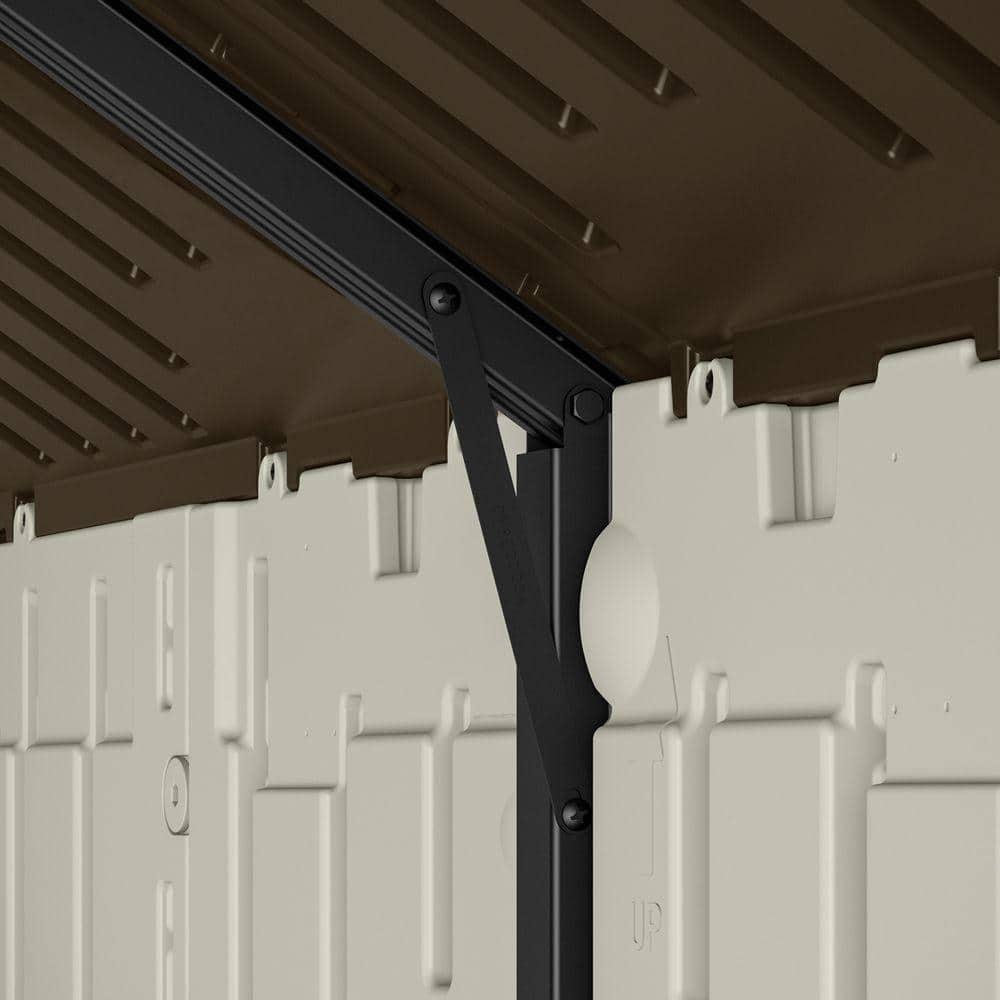 Suncast Suncast Outdoor Vanilla Resin Storage Shed