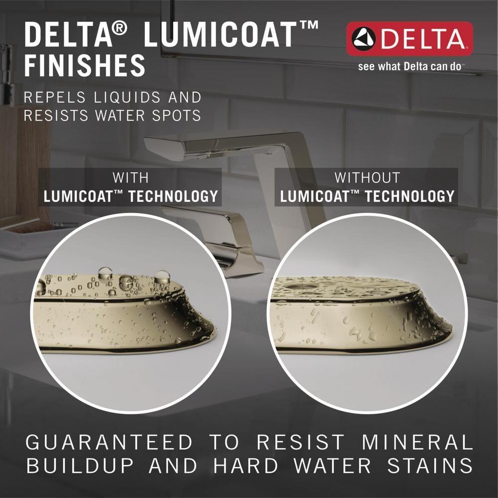 Pivotal Widespread Bathroom Faucet with Drain Assembly