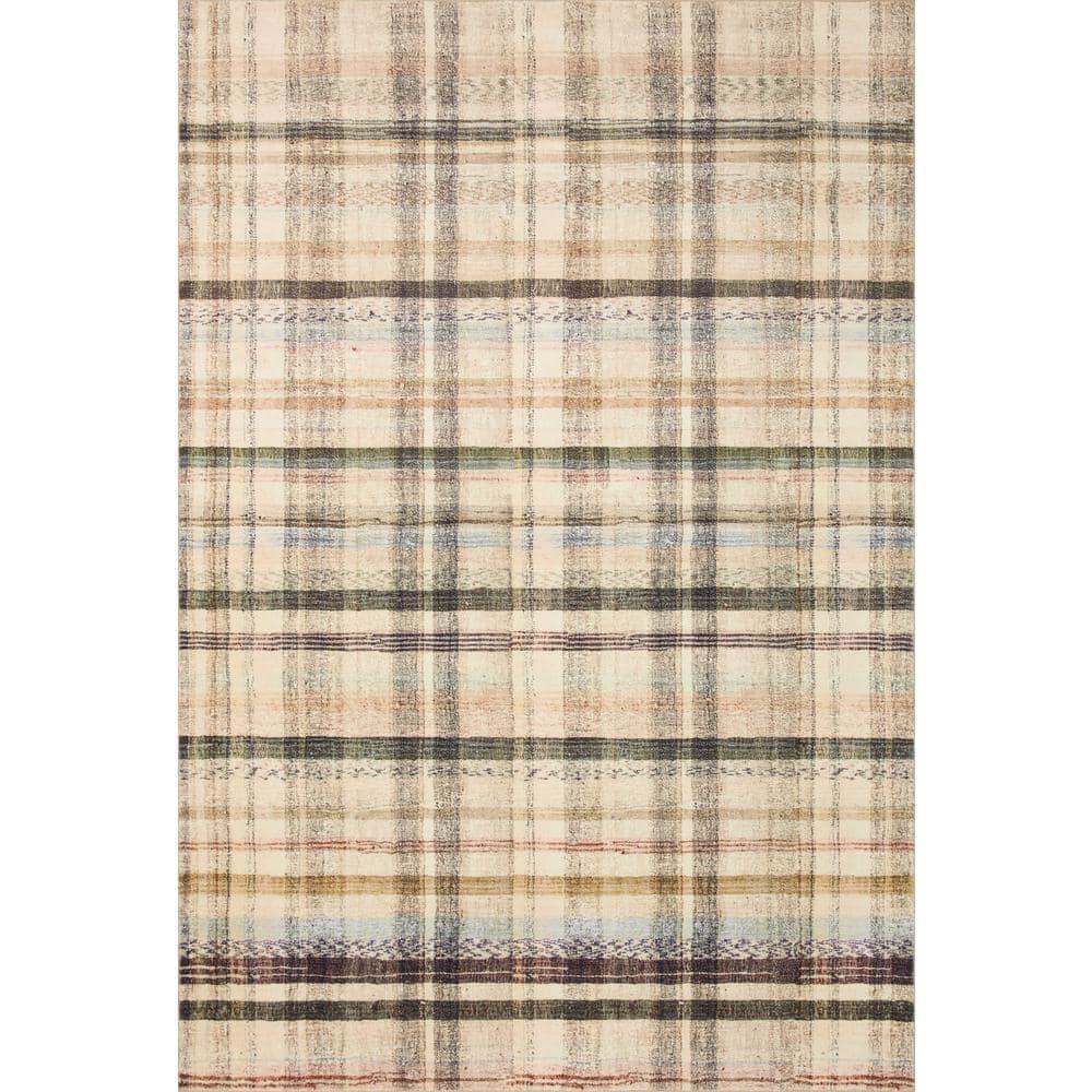 Humphrey Rug by Chris Loves Julia x Loloi - Ivory and Multi / 2'3" x 11'6"