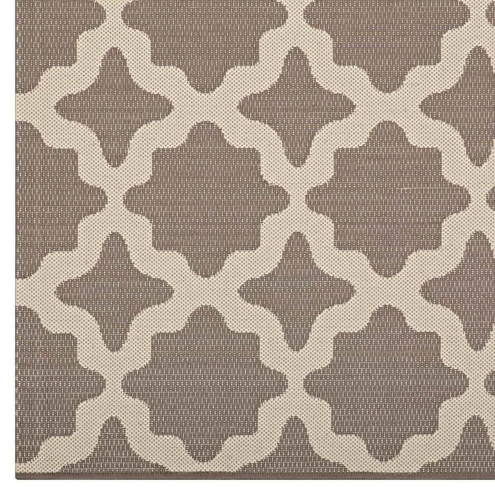 Modway Cerelia Moroccan Trellis Indoor and Outdoor Area Rug