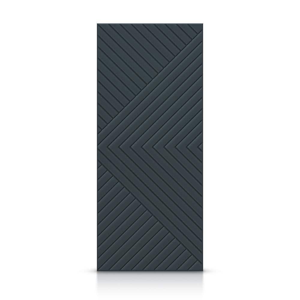 Calhome Hollow Paneled Painted Slab Door