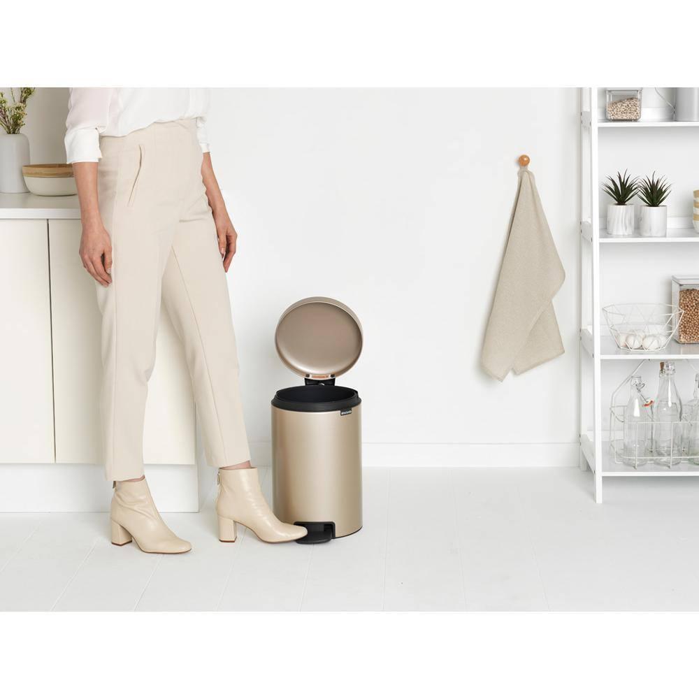 Brabantia Brabantia Newicon Step On Trash Can, 3.2 Gallon (12 Liter)