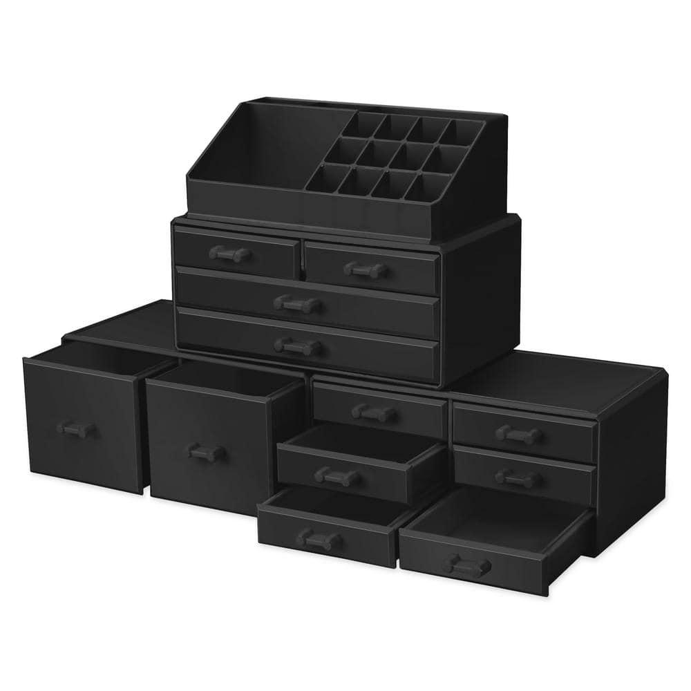 Sorbus Makeup Organizer with Lipstick, Brush Holders, Large 12 Drawers