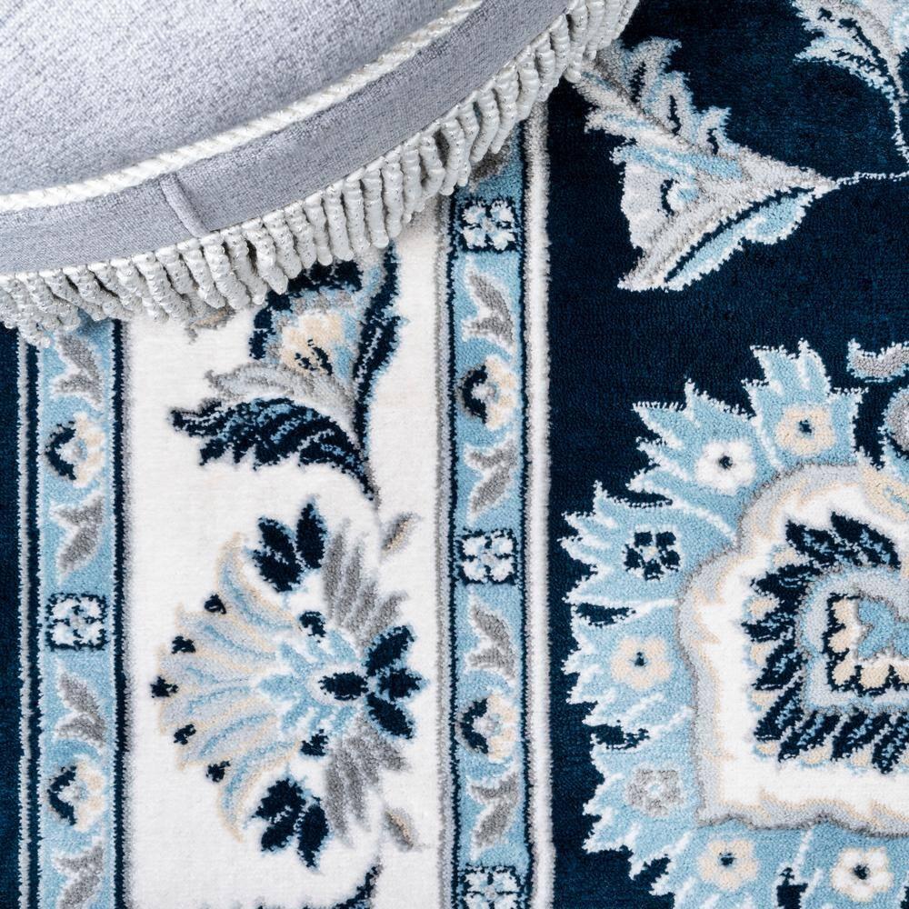 3'x5' Cherie French Cottage Area Rug, Navy/Ivory - JONATHAN Y