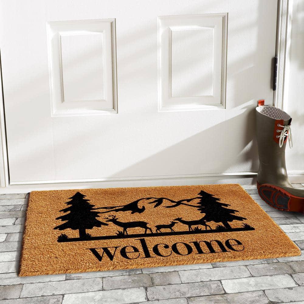 Calloway Mills Rocky Mountain Welcome Outdoor Doormat