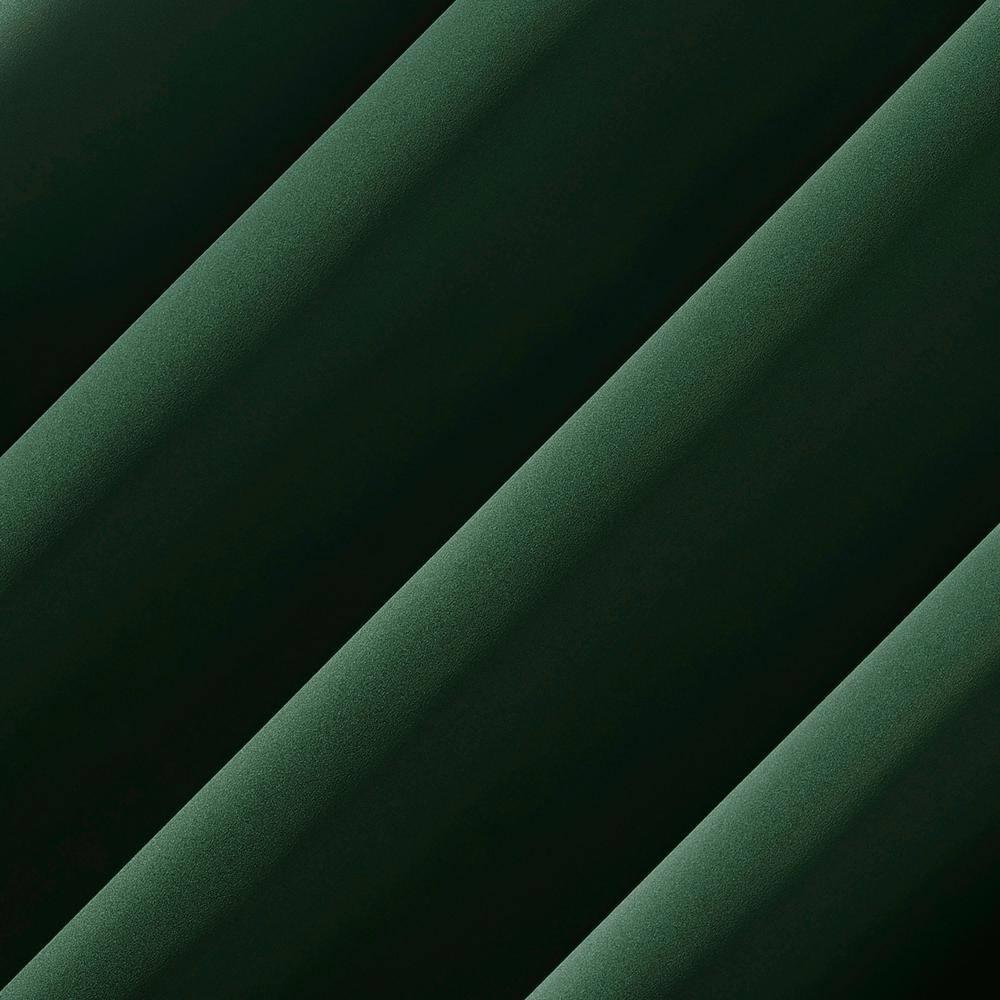 52"x108" Sun Zero Blackout Oslo Theater Grade Grommet Curtain Panel Evergreen: Modern Energy Efficient Noise Reduction