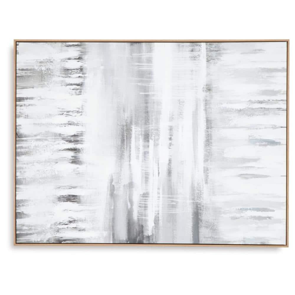 Signature Design by Ashley Estonbrook Wall Art, Gray & White