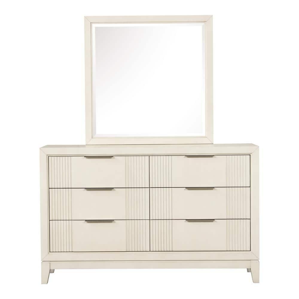 Danisen 6 Drawer Dresser With Mirror