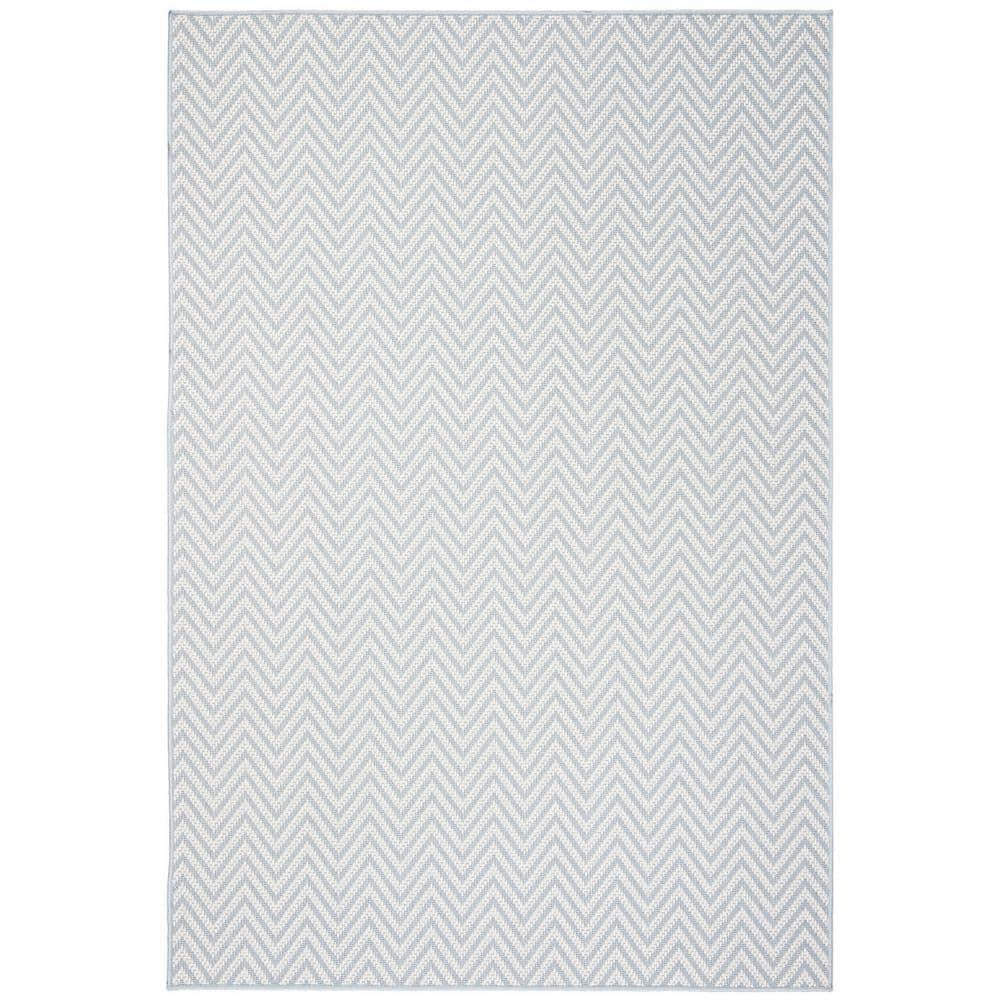 Martha Stewart Indoor Outdoor Performance Machine Washable Chevron Rug
