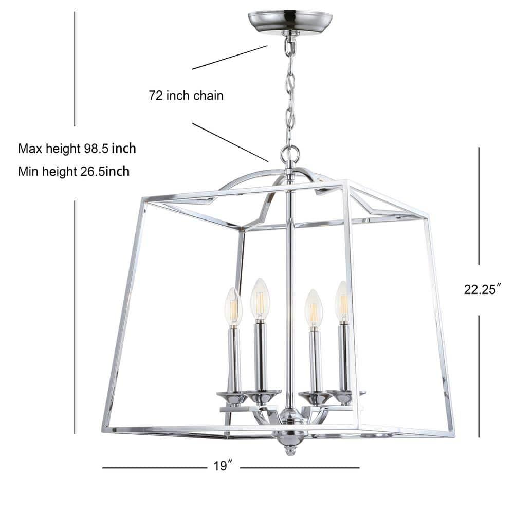 Hartlepool 4 - Light Lantern Chandelier