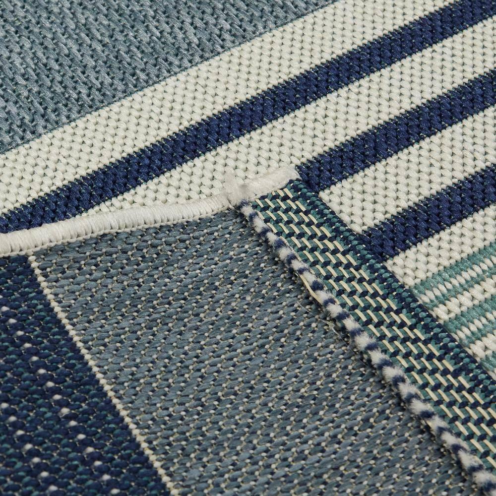 JONATHAN Y SCANDINAVIAN 8 x 10 Area Rug, Aarhus Minimalist Striped - Navy/ivory, SCN102A-8