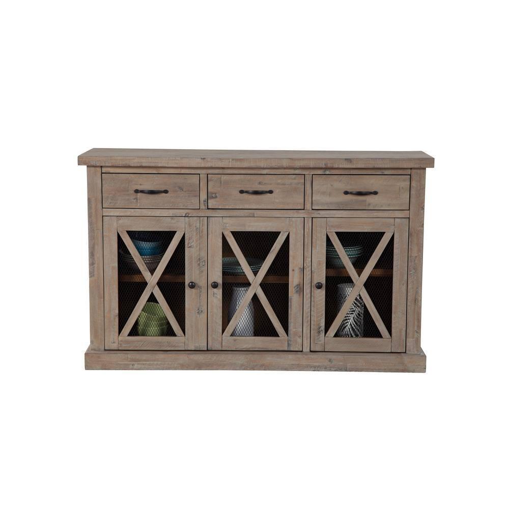 Bianca Solid Wood Sideboard