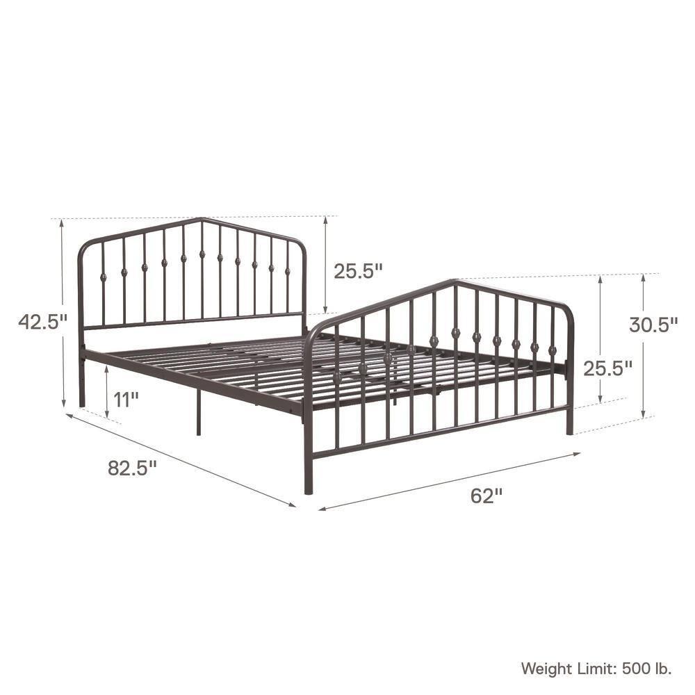 Bushwick Metal Platform Bed