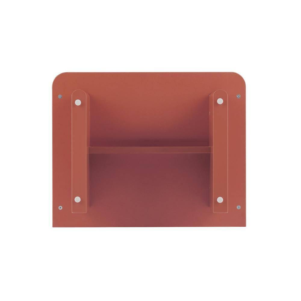 Ella Nightstand in Terracotta made from Engineered Wood