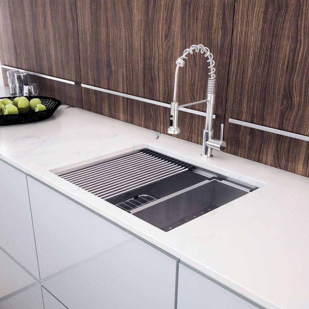 23'' L Undermount Single Bowl Stainless Steel Kitchen Sink