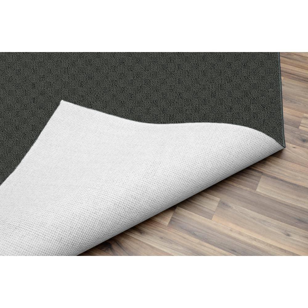 Garland Rug Town Square Polypropylene Cinder Gray Indoor Area Rug, 5' x 7'