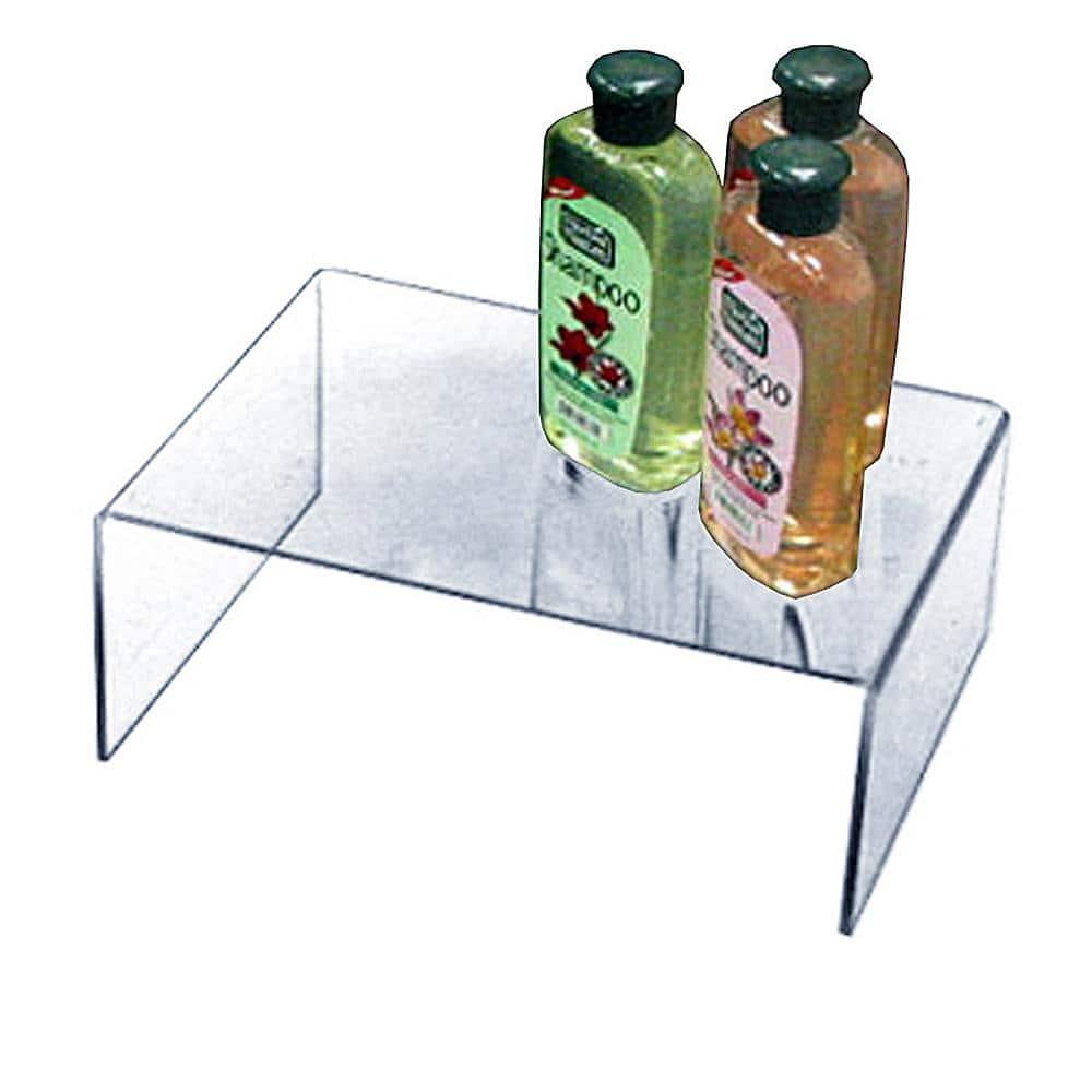 Azar Displays Acrylic Jewelry Stand + Shelves (Set of 4)