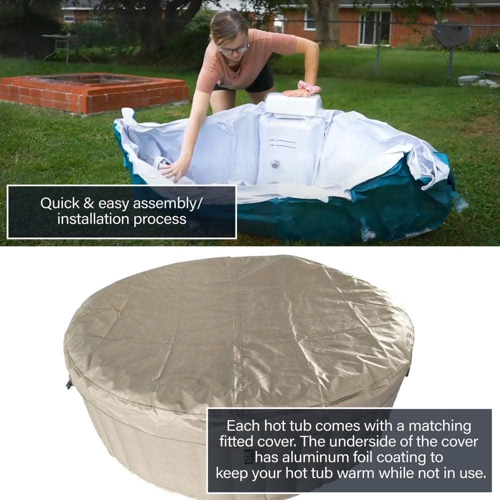 ALEKO Aleko Jet Inflatable Hot Tub