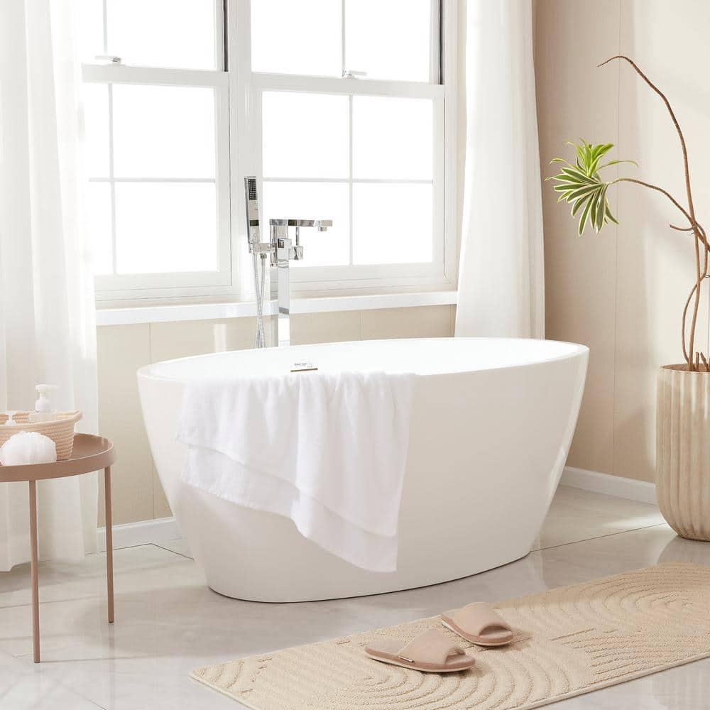 Freestanding Soaking Acrylic Bathtub