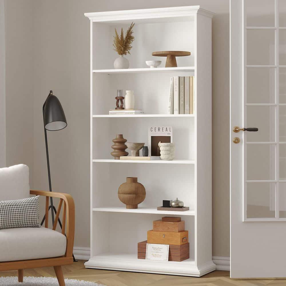 Vilnius Lou 79.04" H x 37.9" W Standard Bookcase