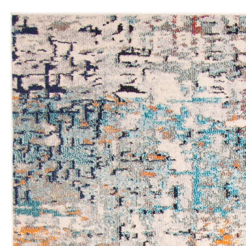 Madison MAD460 Power Loomed Indoor Area Rug - Grey/Pink - 8'x10' - Safavieh