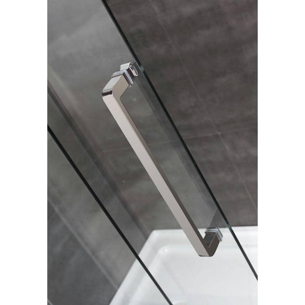 Moselle 75" H Single Sliding Frameless Shower Door