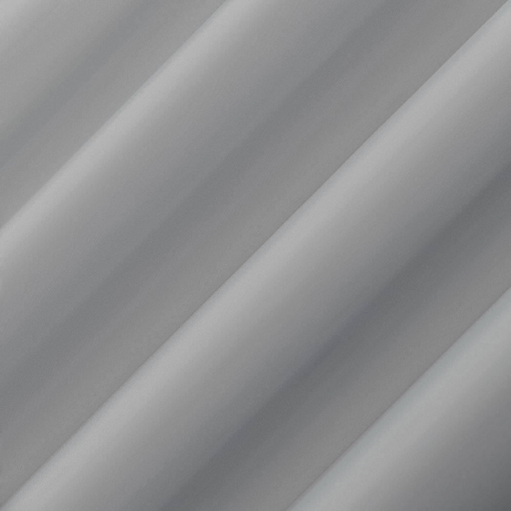 Sun Zero Sailor Indoor/Outdoor UV Protectant Room Darkening Grommet Curtain Panel, 54"x84", Gray