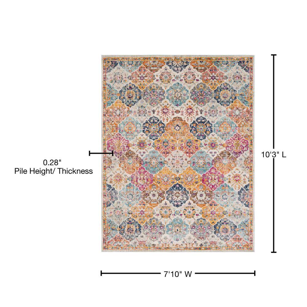 Livabliss 7'10"x10'3" Emily Traditional Rug