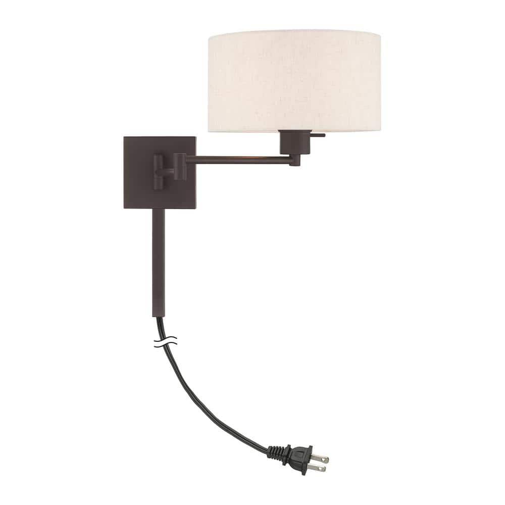 Livex Lighting 1 - Light Wall Light in  Bronze