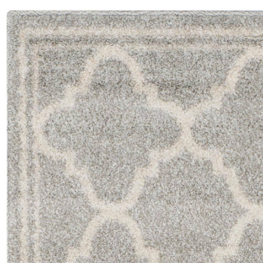 Amherst AMT422 Power Loomed Indoor Runner Rug - Light Grey/Beige - 2'3"x11' - Safavieh