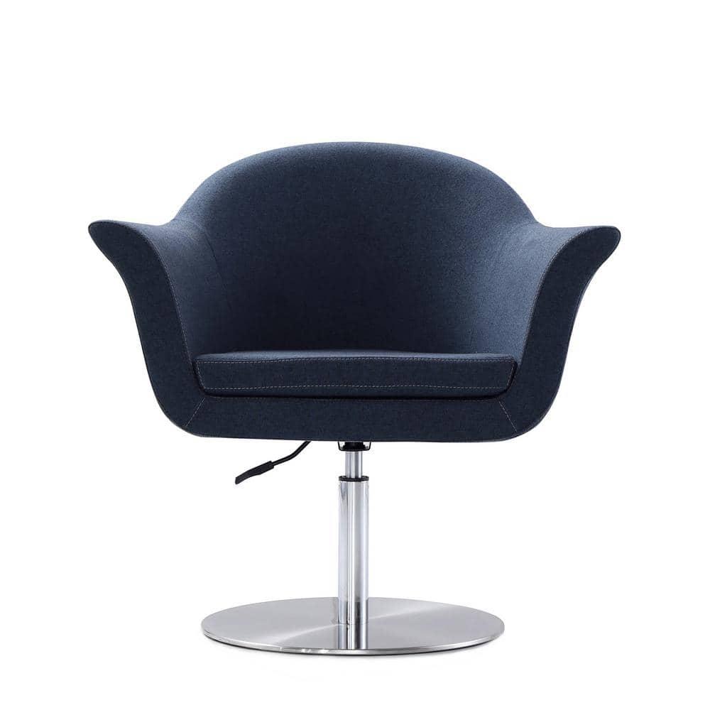 Orren Ellis Hillian Upholstered Swivel Armchair (Set of 2)