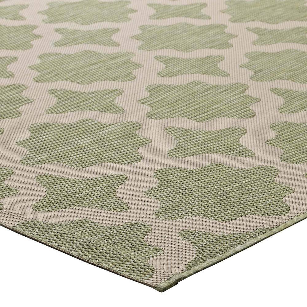 Modway Cerelia Moroccan Trellis Indoor and Outdoor Area Rug