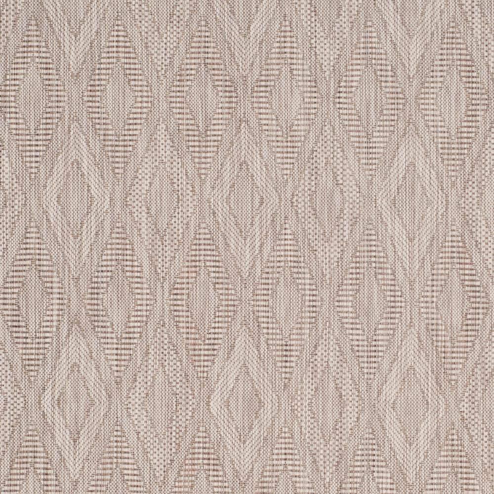 Courtyard CY8522 Power Loomed Indoor and Outdoor Area Rug - Beige/Beige - 6'7"x6'7" - Safavieh
