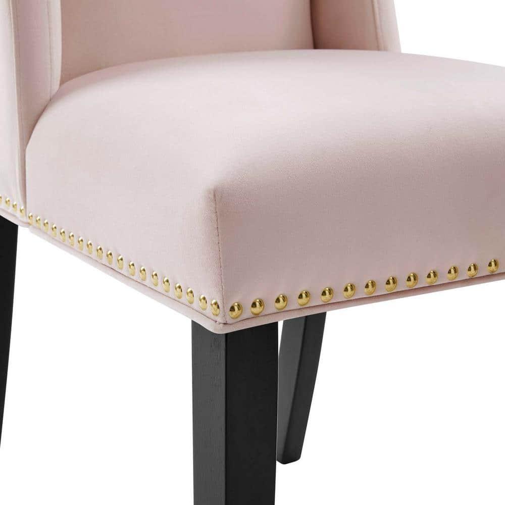 Modway Modway Baron Performance Velvet Dining Chairs - Set of 2