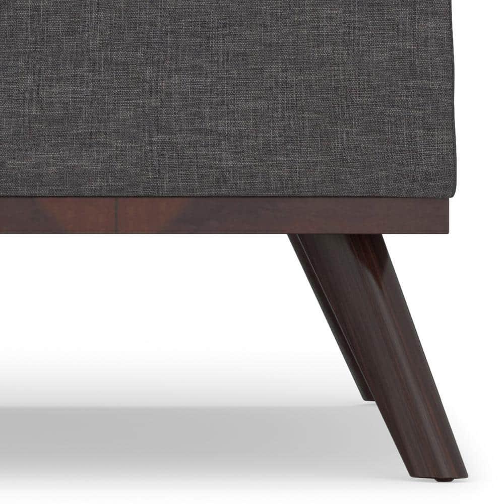 Simpli Home Owen Upholstered Ottoman