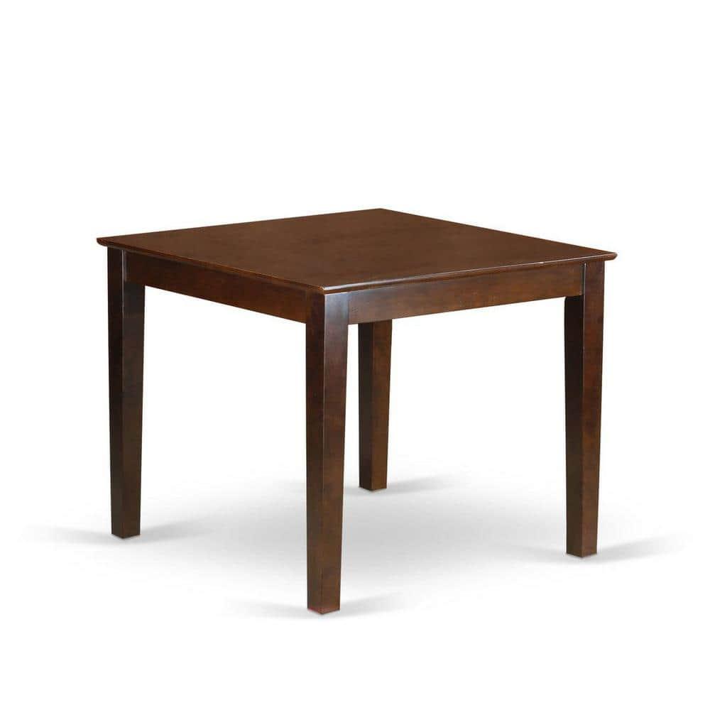 Oxford Dining Room Table Set - Mahogany & Doeskin, Set of 2