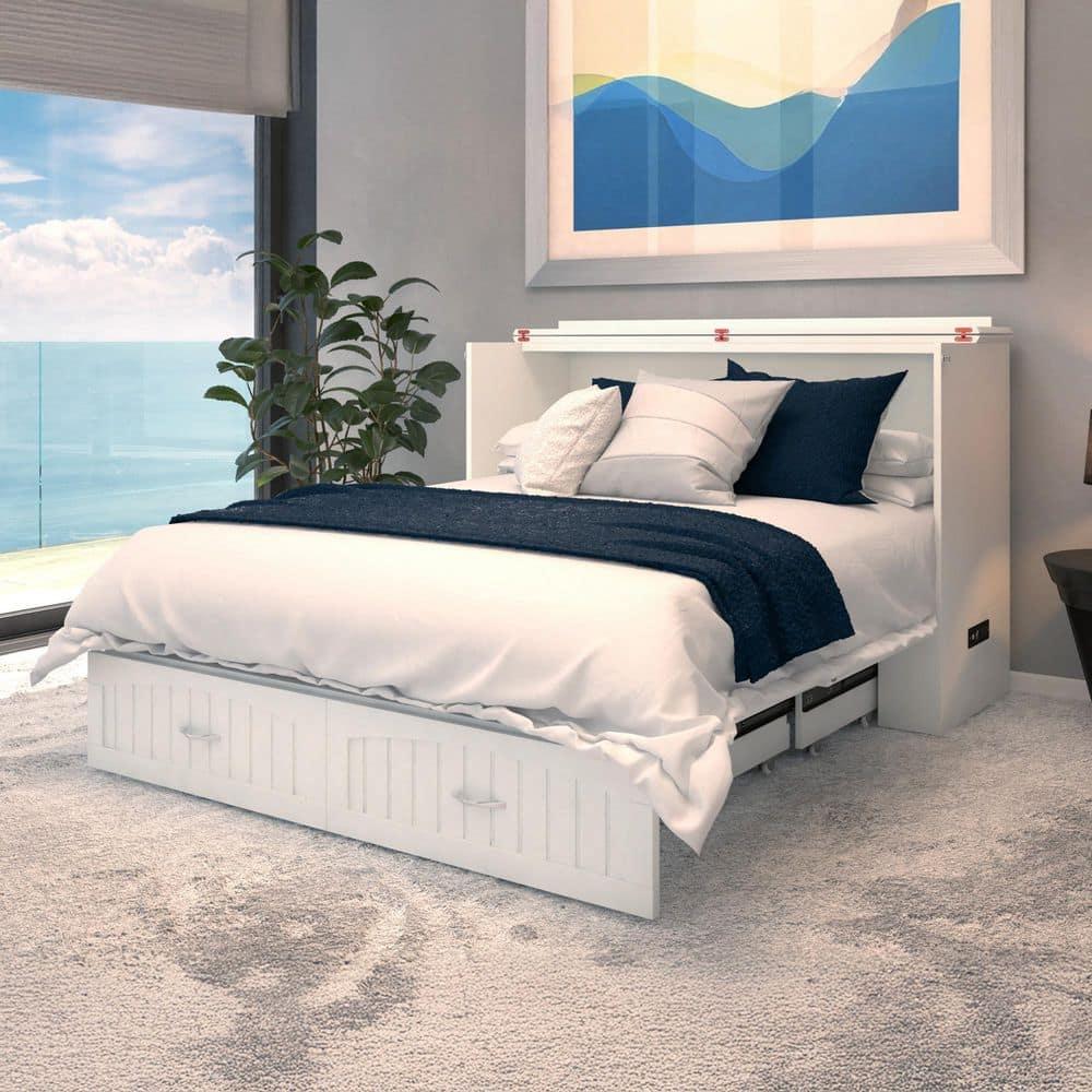 Southampton Murphy Bed Chest with USB Turbo Charger - AFI