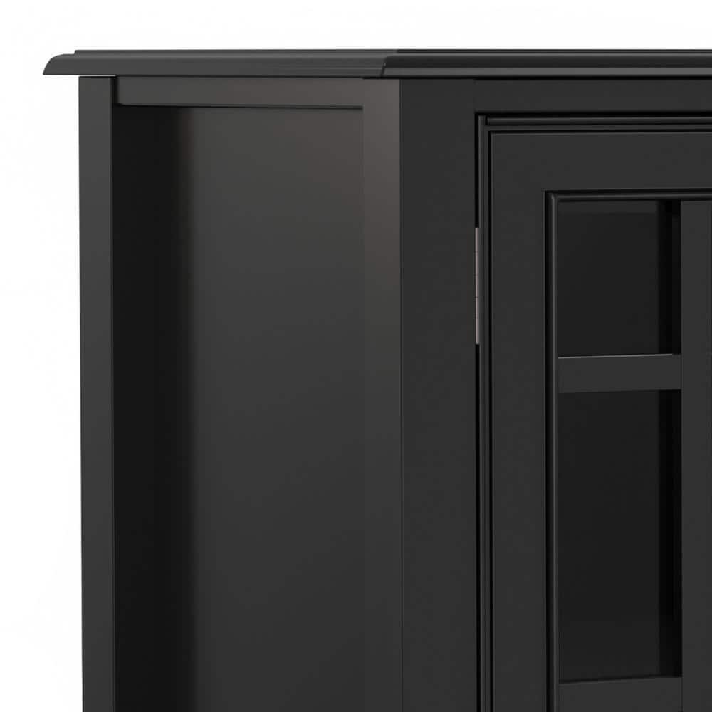 Simpli Home Connaught Wide Storage Cabinet Buffet