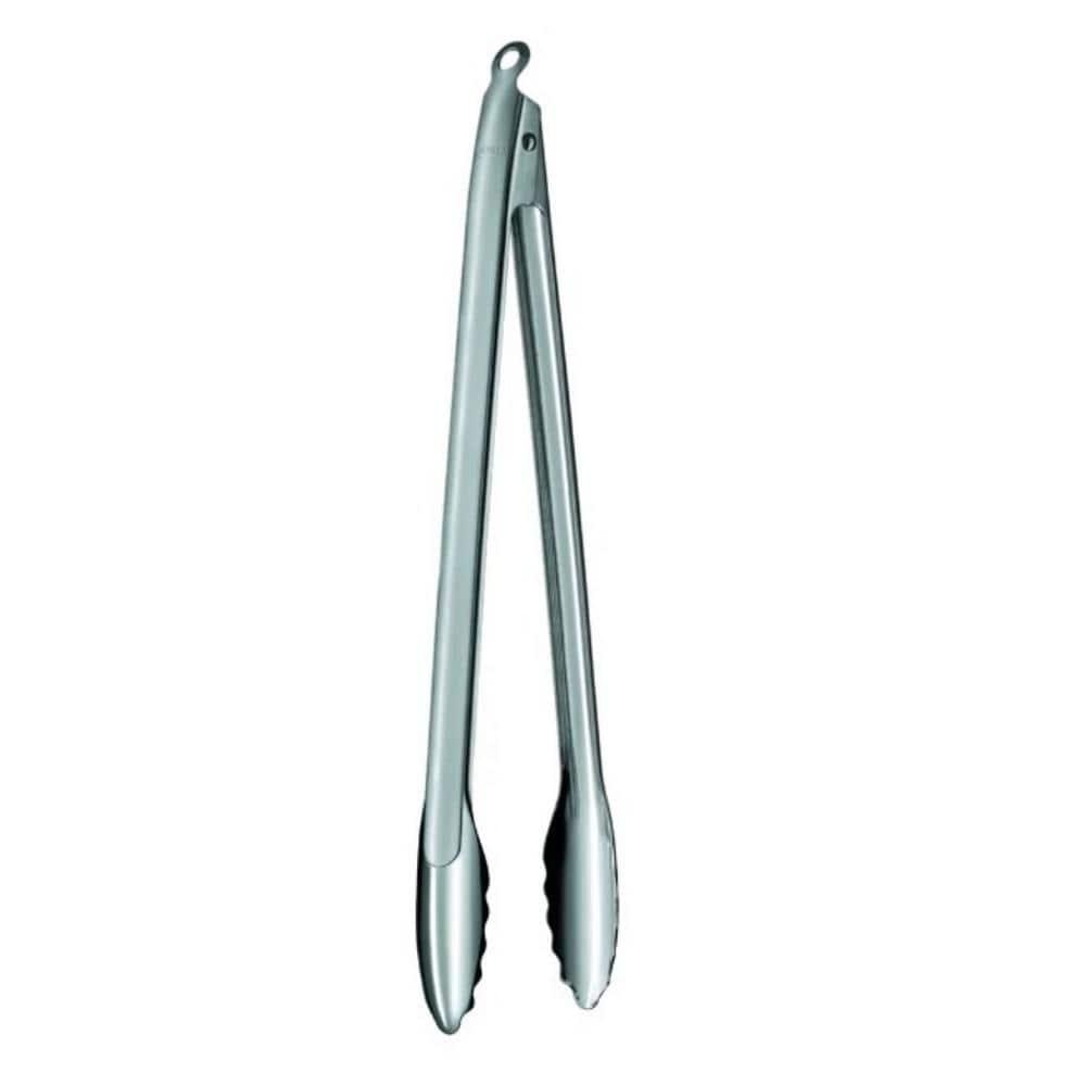 Rosle 16 Inch Locking BBQ Tongs, Stainless Steel