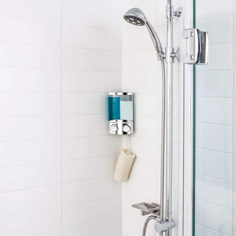 Better Living Products  EURO DUO Soap and Shower Dispenser Chrome