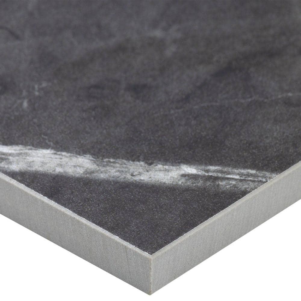 12" x 24" Porcelain Marble Look Wall & Tile