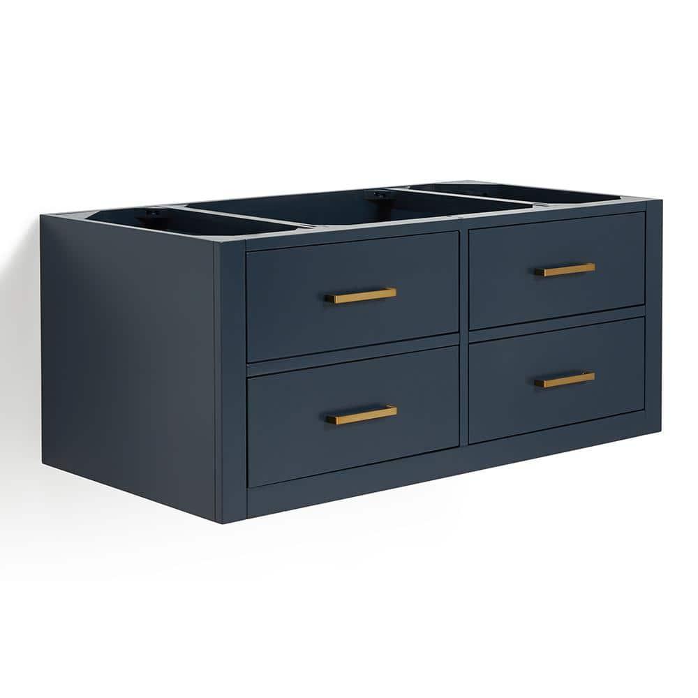 Ariel W042s-Bc Hutton 42" Single Wall Mounted Vanity Cabinet Only - Blue