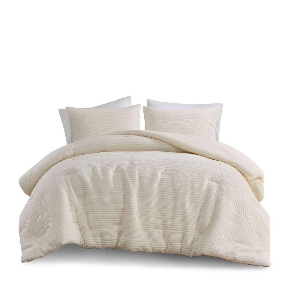 Intelligent Design Wyatt 3 Piece Knitted Jersey Comforter Set