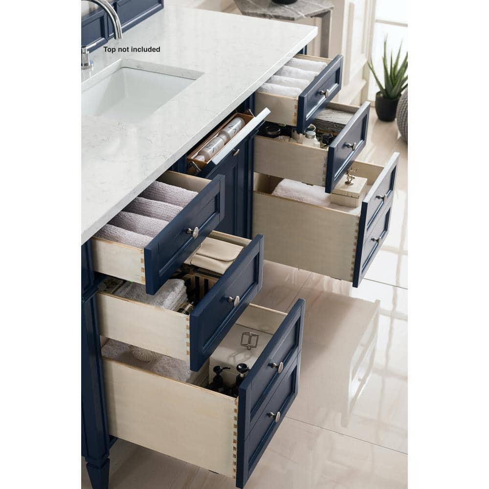 James Martin Vanities Brittany 60" Victory Blue Single Vanity